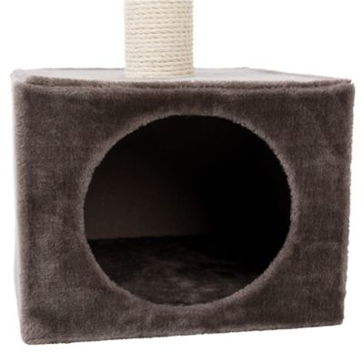 Image showing  San Fernando Cat Tower with Scratching Posts, Condo, Tunnel, Two Platforms, Dangling Pom-Pom