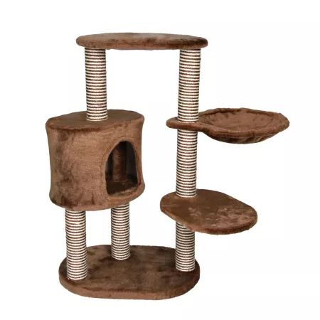 TRIXIE Moriles cat tower with scratching posts condo hammock padded platform Cat Trees & Condos