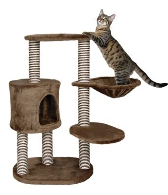 Image showing  Moriles Cat Tower with Scratching Posts, Condo, Hammock, Padded Platform
