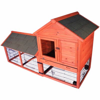 Trixie Pet Products Rabbit Hutch With Outdoor Run And Wheels At Tractor Supply Co