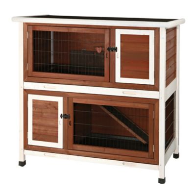 TRIXIE 2-Story Rabbit Hutch, Medium, 62408