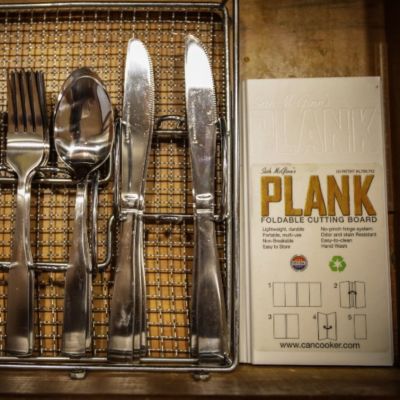 Image showing 5 th Seth McGinn's The Plank Foldable Cutting Board, 9 in.