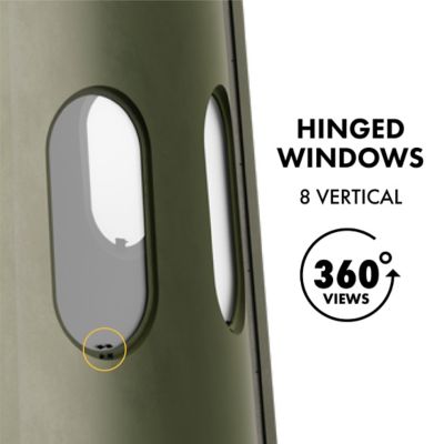 Image showing 7 th Maverick Blinds 6 Shooter Green Hard Blind Tinted