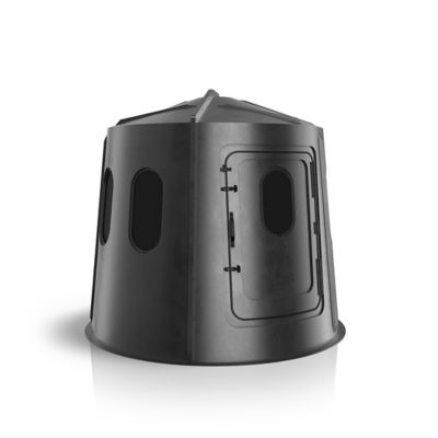 Image showing  6-Person Black Hard Blind Tinted