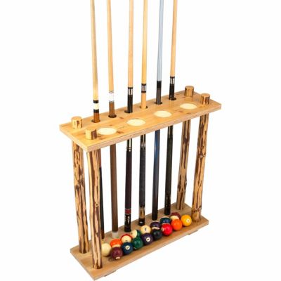 Rush Creek Creations 6-Cue Wooden Floor Rack