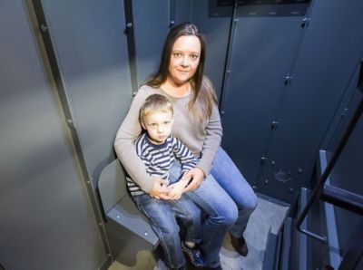 Image showing 24 th Swisher ESP Safety Shelter, 6 Person Residential Capacity