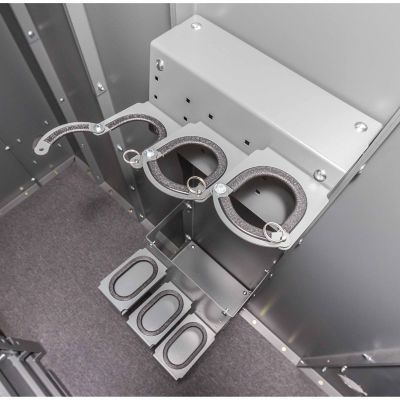 Image showing  3 Gun ESP Adjustable Steel Long Gun Rack for ESP Shelters