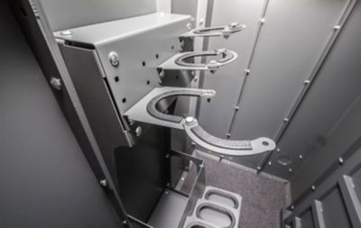 Image showing 7 th Swisher 3 Gun ESP Adjustable Steel Long Gun Rack for ESP Shelters