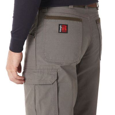 Image showing 4 th Wrangler Men's Relaxed Fit Riggs Workwear Ripstop Ranger Cargo Work Pants