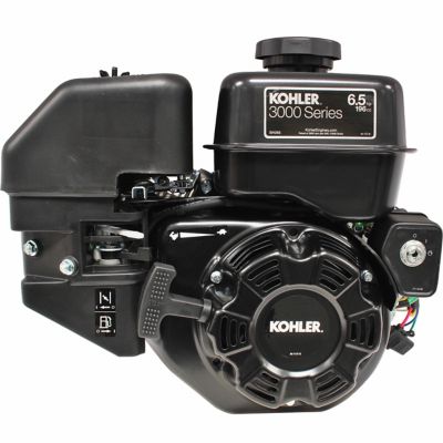 Kohler SH Series 6.5 HP Engine 3/4 in. Crankshaft, Recoil Start, 10A Charging