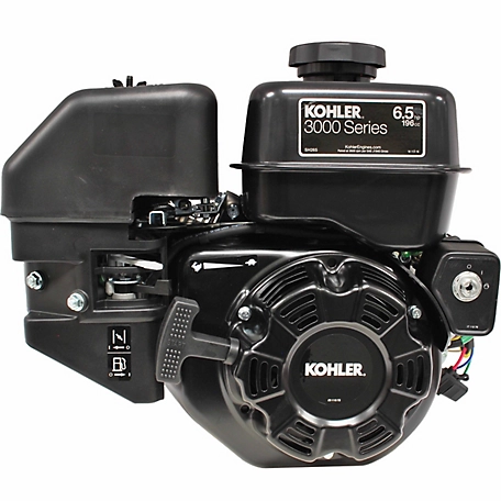 Kohler SH Series 6.5 HP Engine 3/4 in. Crankshaft, Recoil Start, 10A Charging