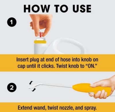 Image showing  1.33 gal. Poison Ivy Plus Tough Brush Killer with Comfort Wand, Ready-to-Use