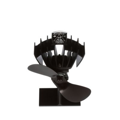 Image showing 6 th Ecofan UltrAir Wood Stove Fan, Black