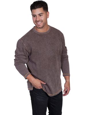 Image showing  Men's Beefy Cotton Ribbed Knit T-Shirt