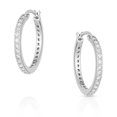 Montana Silversmiths Milky Way Hoop Earrings, ER2237