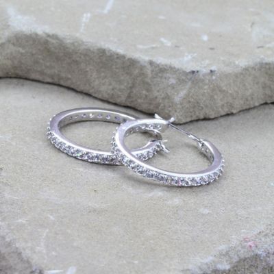 Image showing  Milky Way Hoop Earrings