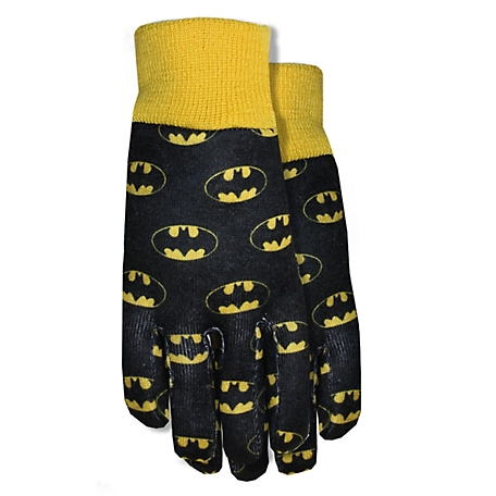 DC Comics Toddlers' Batman Jersey Gloves, 1 Pair
