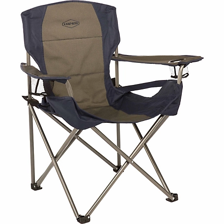 Kamp-Rite Folding Chair with Lumbar Support, 20 in. x 34 in. x 38 in.