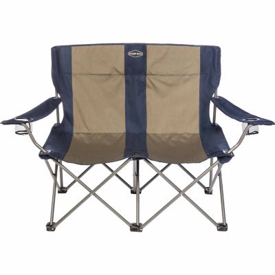 double folding camping chair