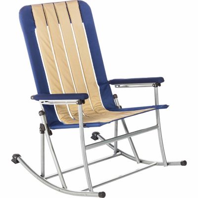 rocking fold up camping chair