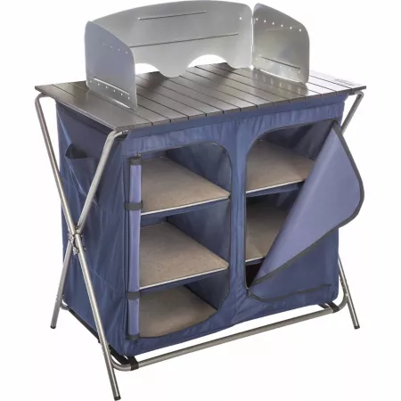 Kamp-Rite Kwik Pantry with Cooktop Camp Grill & Stove Accessories