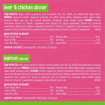 Image showing 5 th Purina Friskies All Life Stages Surfin' and Turfin' Favorites Pate Wet Cat Food Variety Pack, 5.5 oz., 32 pk.