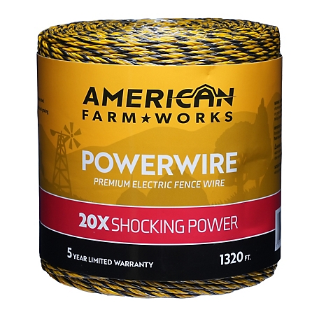 American Farm Works PowerWire -1320 Feet Aluminum PowerWire at