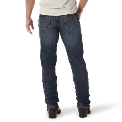 Image showing  Men's Slim Fit Mid-Rise Retro Straight Leg Jeans