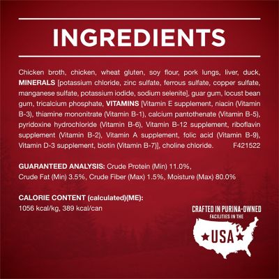 Image showing  True Instinct Tender Cuts in Gravy Real Chicken and Duck Wet Dog Food, 13 oz.