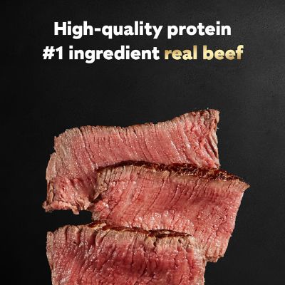 Image showing  Adult Small Breed Grilled Steak and Eggs Classic Loaf in Sauce Wet Dog Food, 3.5 oz.