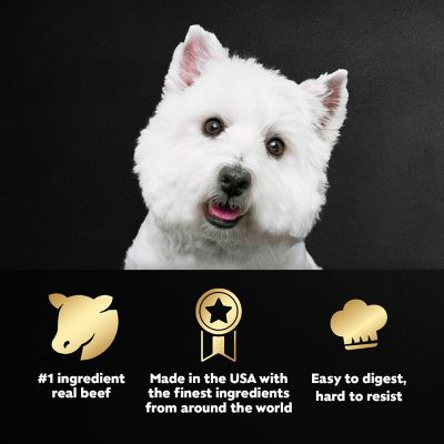 Image showing  Adult Small Breed Grilled Steak and Eggs Classic Loaf in Sauce Wet Dog Food, 3.5 oz.