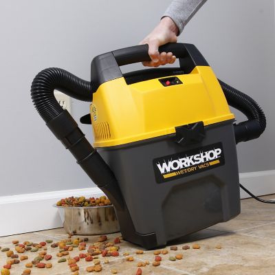 Image showing  3 gal. Corded 3.5 HP Portable Wet/Dry Vacuum Cleaner with Accessories