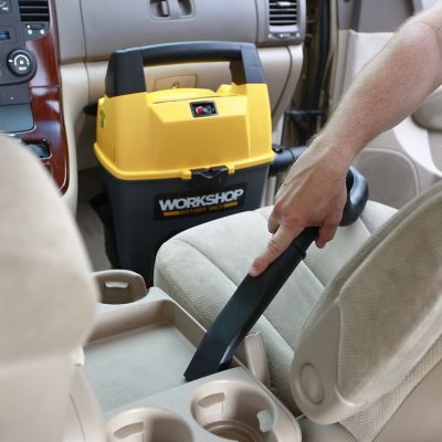 Image showing  3 gal. Corded 3.5 HP Portable Wet/Dry Vacuum Cleaner with Accessories