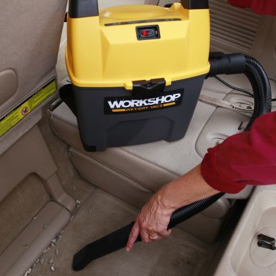 Image showing 6 th WORKSHOP 3 gal. Corded 3.5 HP Portable Wet/Dry Vacuum Cleaner with Accessories