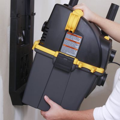 Image showing  5 gal. 5 HP Wall-Mount Wet/Dry Vacuum Cleaner with Accessories