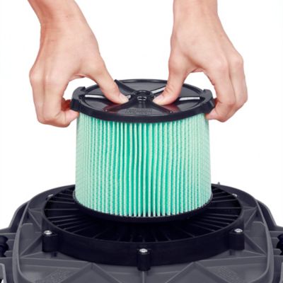 Image showing  Wet/Dry Vacs Vacuum Filter HEPA Media Filter, 3 to 4.5 gal. Vacs