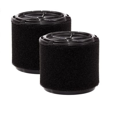 WORKSHOP Wet/Dry Vacs Vacuum Filter Wet Foam Filter, 3 to 4.5 gal. Vacs, 2 ct.