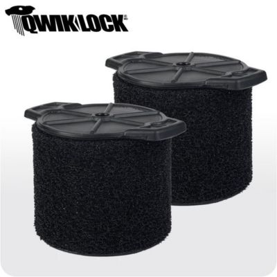 Image showing  Wet/Dry Vacs Vacuum Filter Wet Foam Filter, 3 to 4.5 gal. Vacs, 2 ct.