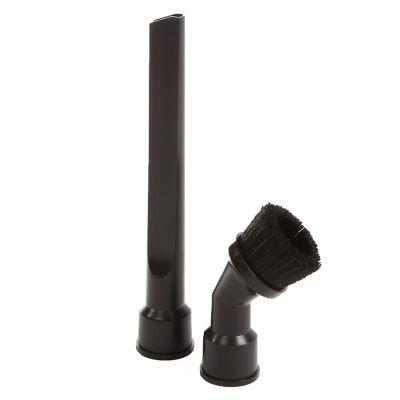 WORKSHOP Dual-Fit Crevice Tool and Dusting Brush Attachments for Wet/Dry Vacuums