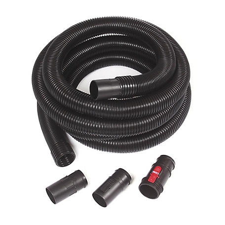 WORKSHOP Wet and Dry Vacuum Accessories Extra Long Wet and Dry Vacuum Hose, 2-1/2 in. x 20 ft.