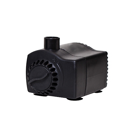 Pond Boss 0.5 in. Electric-Powered 140 GPH Fountain Pump with Low-Water Auto Shut-Off