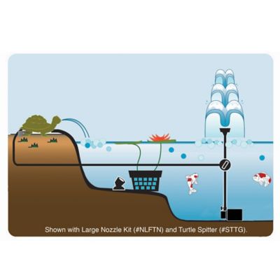 Image showing  800 GPH Pond Pump