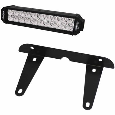 Lazer Star Lights 12 in. 3W Endeavour Double-Row LED Spot License Plate Light Bracket Kit