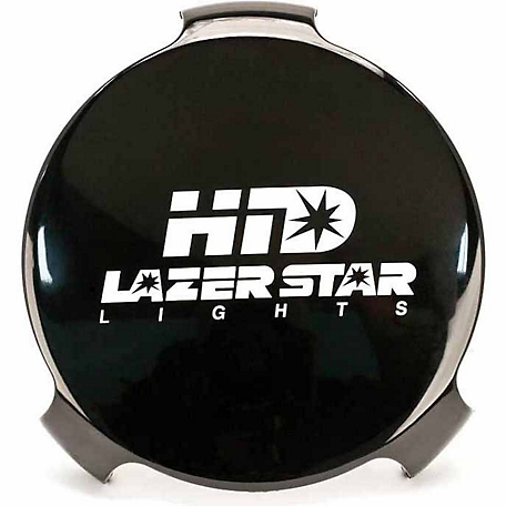 Lazer Star Lights 4 in. Dominator HID Light Covers, Black ABS