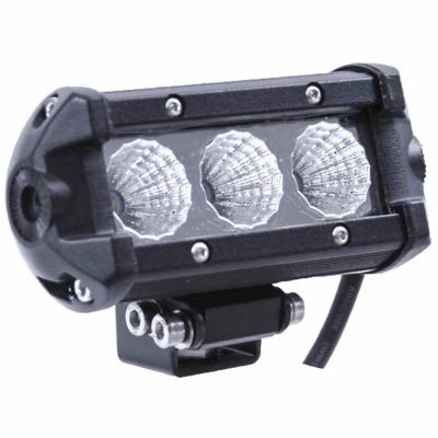 Lazer Star Lights 4 in. 3W PreRunner Single-Row LED Flood Light Bar, 2,700 Lumens