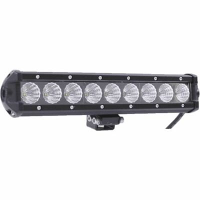 Lazer Star Lights 11 in. 3W PreRunner Single-Row LED Flood Light Bar, 2,700 Lumens