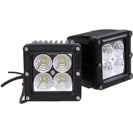 Lazer Star Lights 4 in 5W PreRunner LED Cube Spotlight Kit Fog Lights