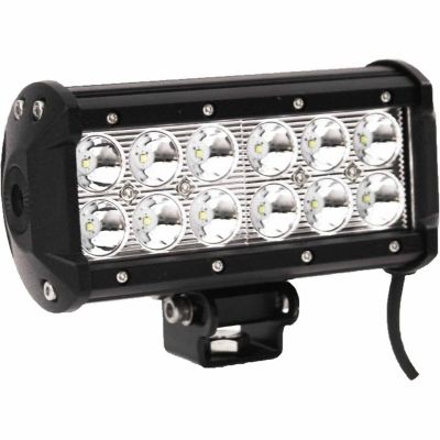 Star 7 in. 3W Double-Row 12-LED Spot Light Bar Tractor Supply Co.