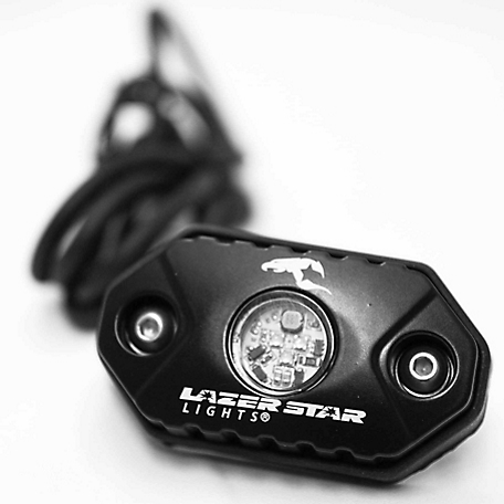 Lazer Star Lights iStar Pod RGB LED Lights with Controller, 6-Pack