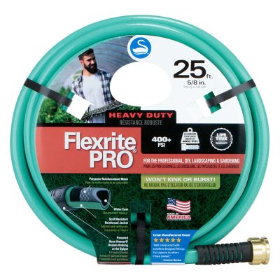 Swan FlexritePRO 5/8 in. x 25 ft. Heavy-Duty Garden Hose, CSNFXP58025